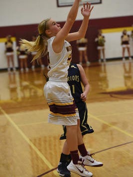 Senior Amanda Ward is a key returning player for the Windsor High School girls basketball team.