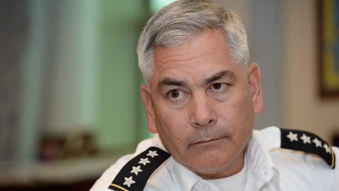 Army Gen. John Campbell, the Army's vice chief of staff, said the service has been forced to make unpleasant cuts.