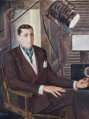 "Portrait of Mr. Jacques Gelman" (1945), by Angel Zarraga,