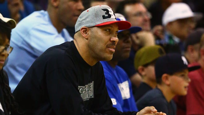 LaVar Ball, father of Lonzo, LaMelo and LiAngelo Ball.