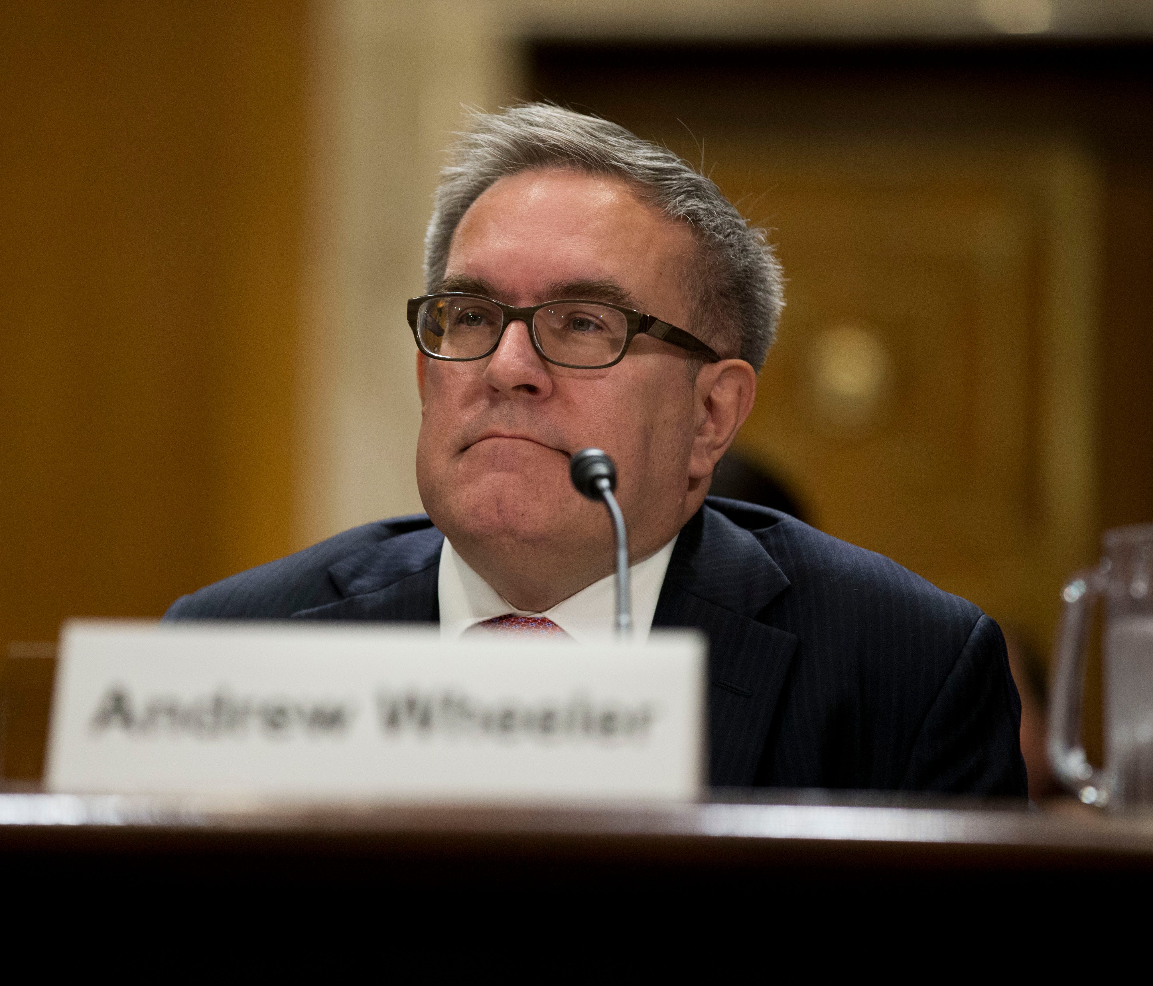 Acting Environmental Protection Agency Administrator Andrew Wheeler