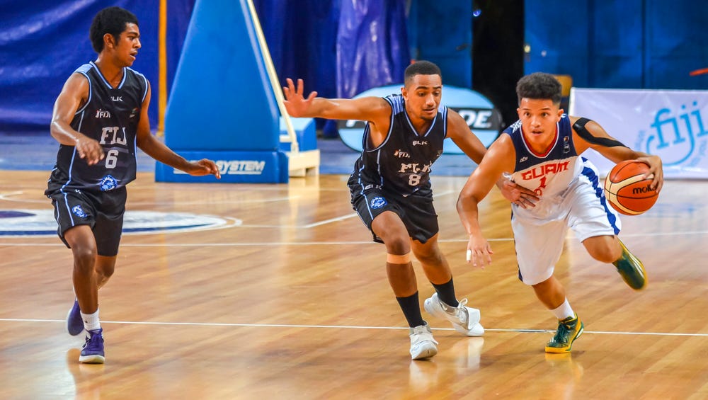 Guam Downs Fiji 64 51 At U18 Basketball Championship