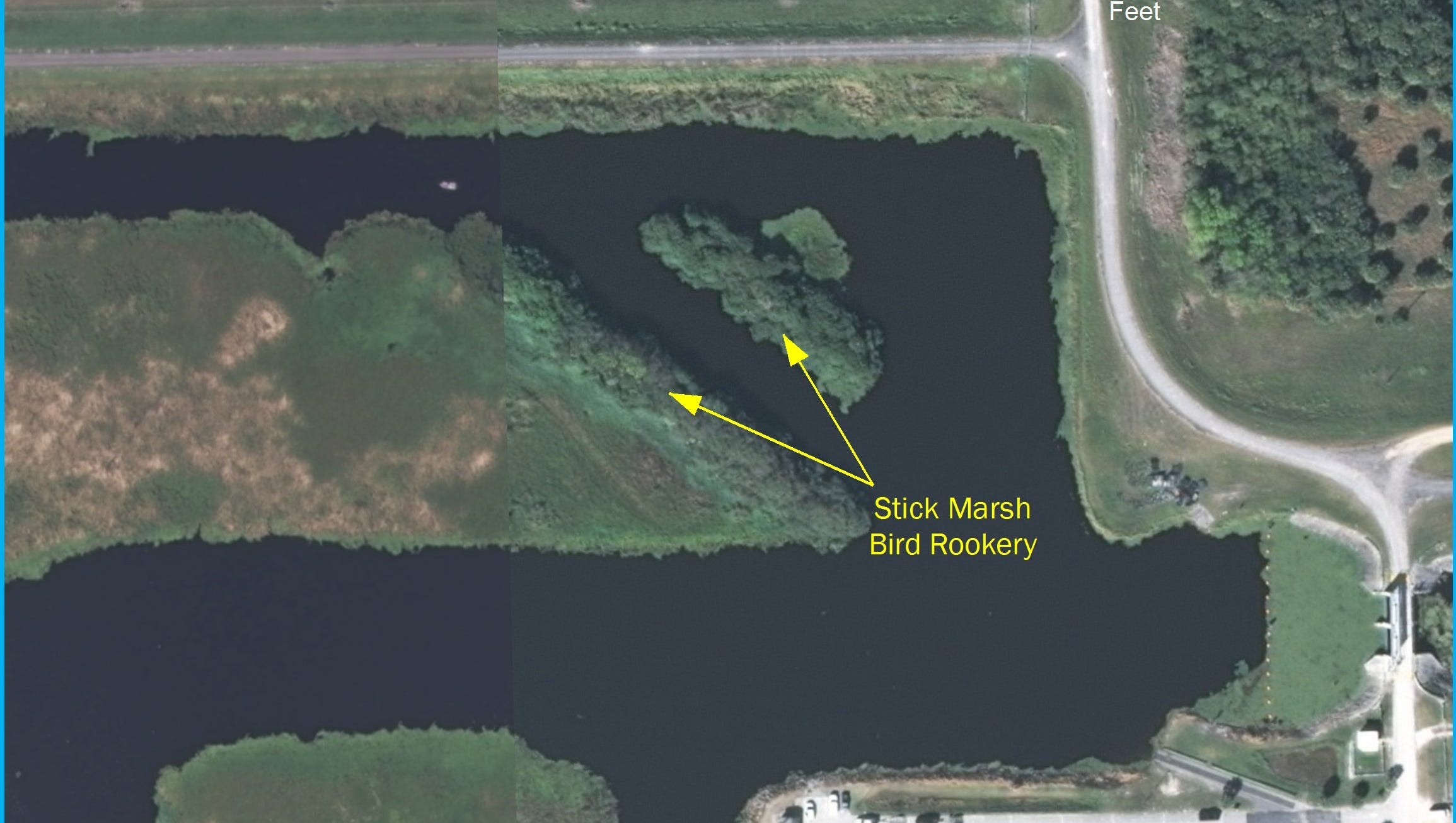 Stick Marsh Fishing Map Stick Marsh And Lagoon Spoil Island Considered For Conservation