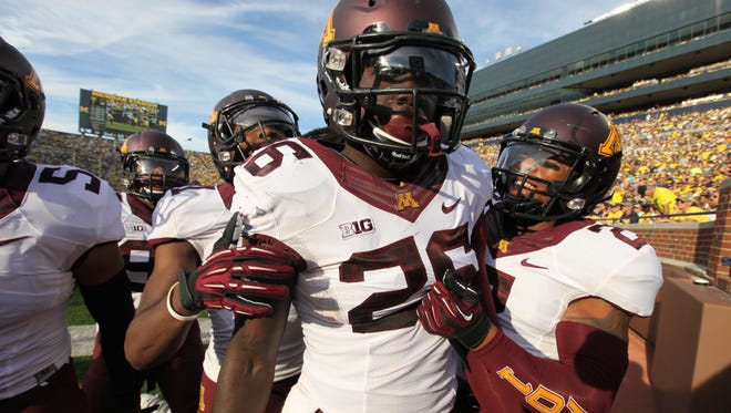 University of Minnesota graduate De'Vondre Campbell is playing in the East-West Shrine Game on Saturday in St. Petersburg. Future NFL players often trace back their roots to this game.