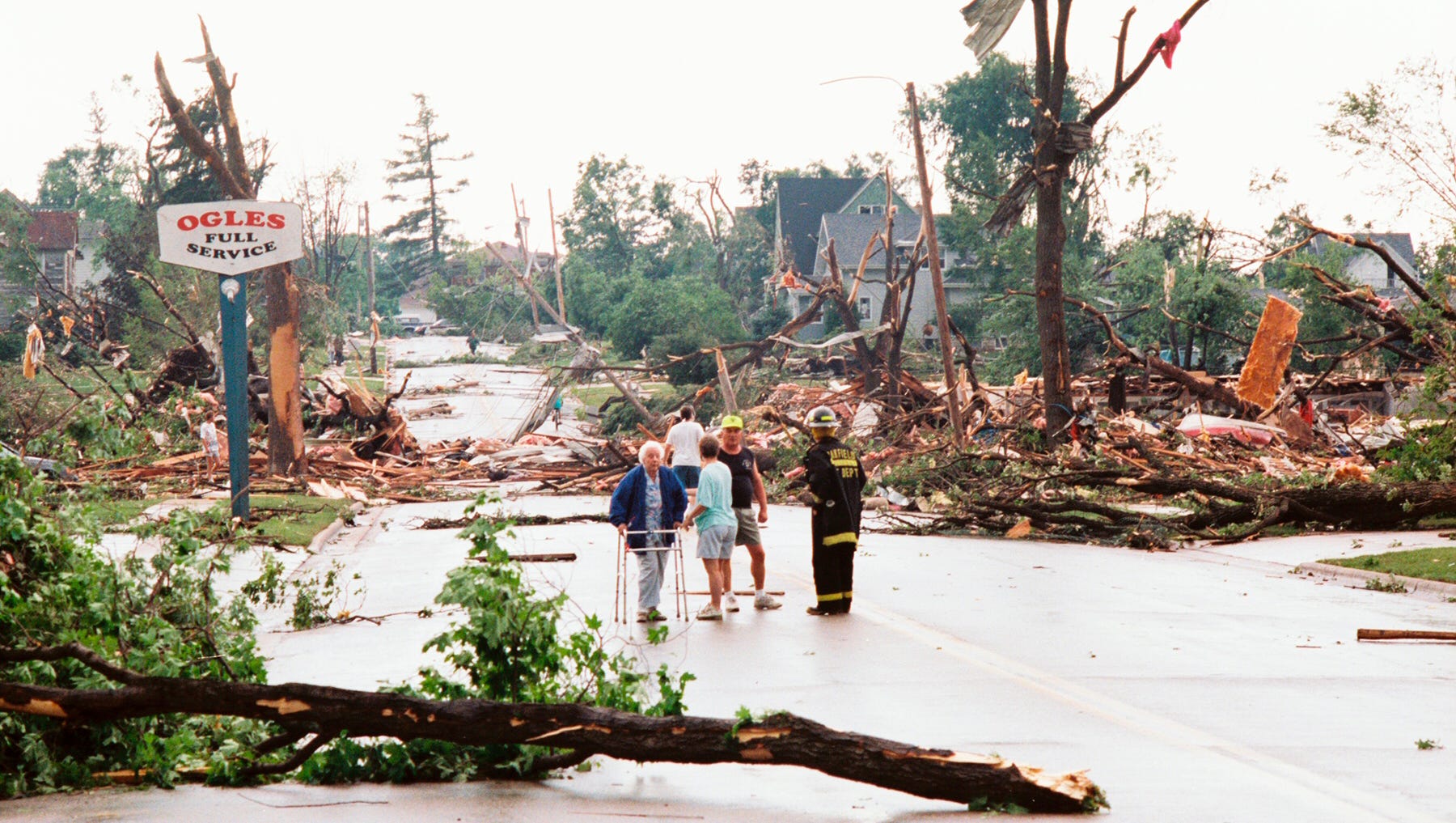 1996 Oakfield tornado Here's a look back for the 25th anniversary