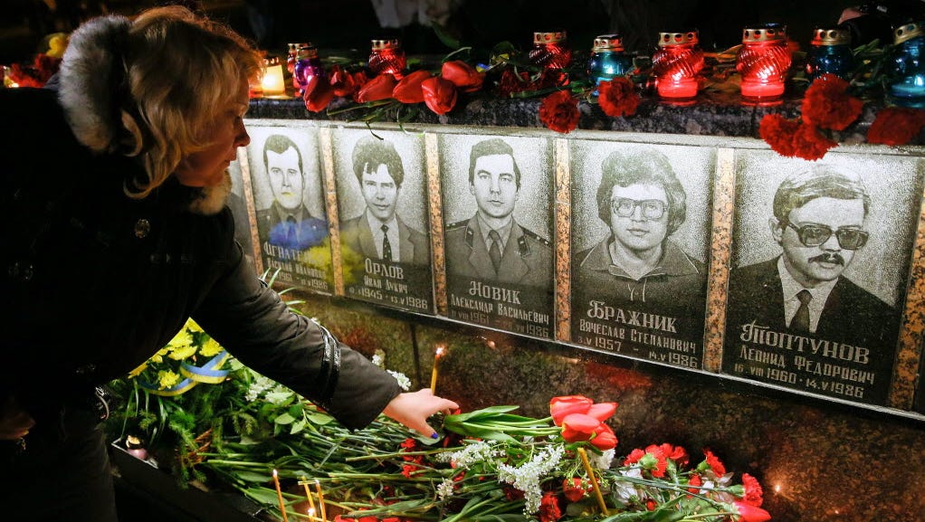 Ukraine marks 30 years since Chernobyl
