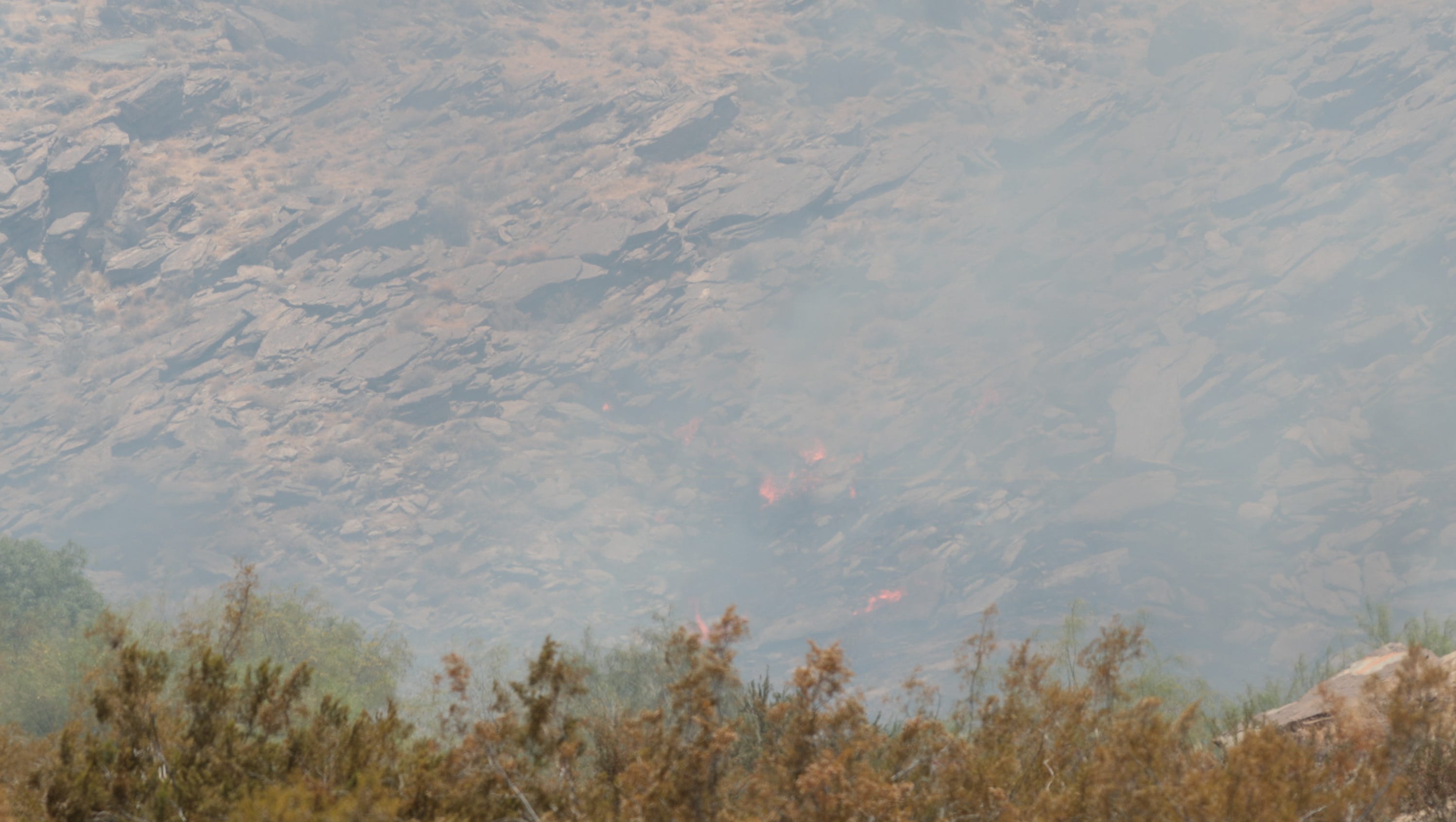 South Palm Springs fire grows to 80 acres, 20 percent contained