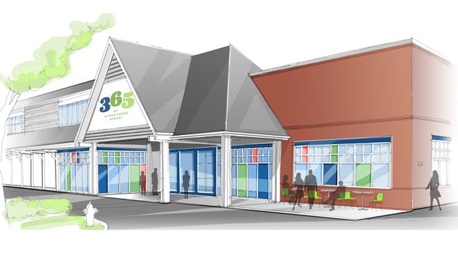Rendering of the Lake Oswego location of 365 by Whole Foods, opening in July.
