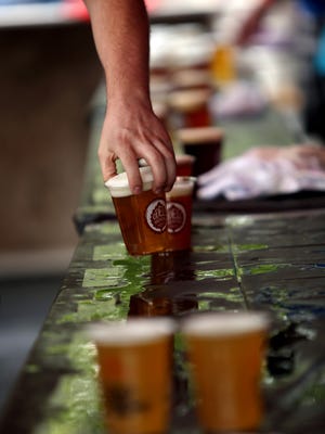 Odell Brewery at the Taste of Fort Collins Saturday June 14, 2014.