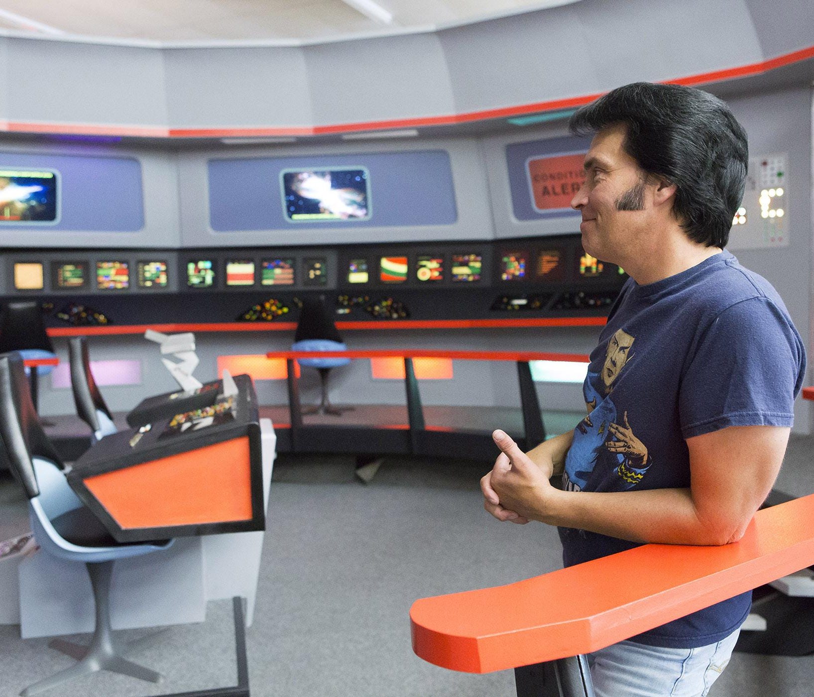 James Cawley, along with scores of volunteers, has meticulously recreated the set of 