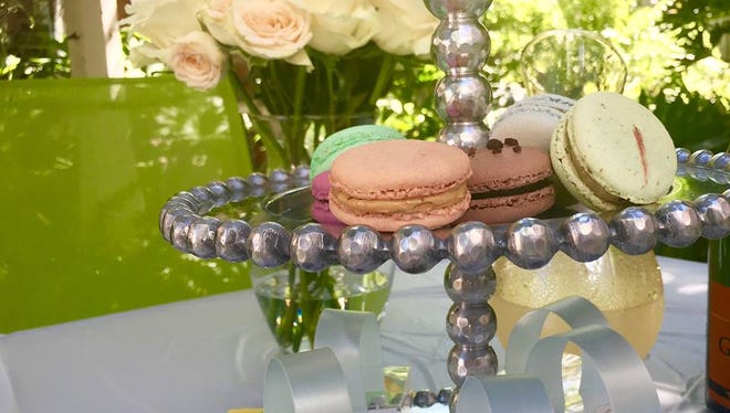 House of Pastel macarons come in a variety of colors and flavors.