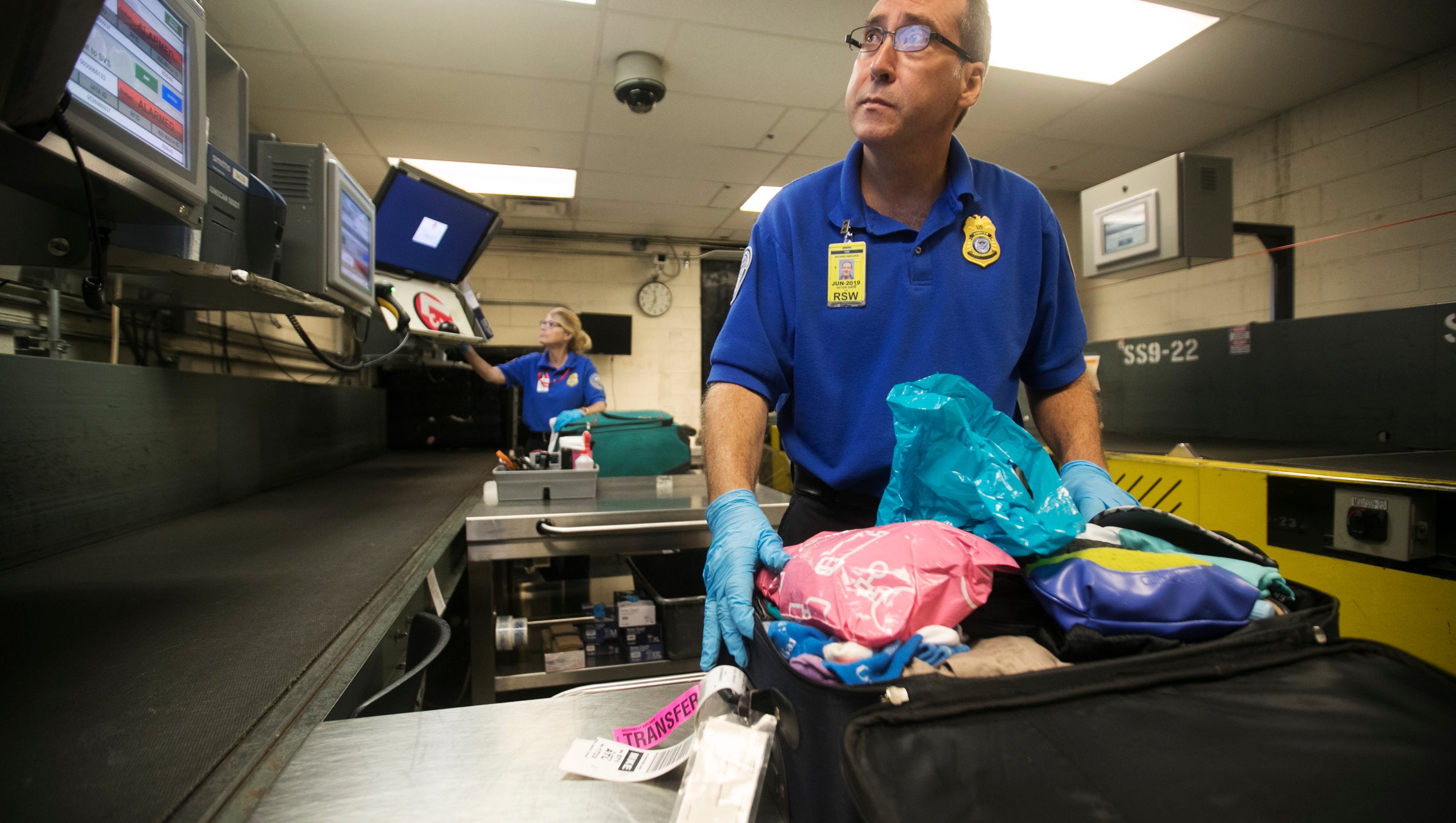 Behind the scenes How the TSA inspects bags at RSW airport