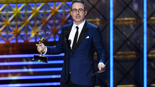 'Last Week Tonight With John Oliver' took home two Emmys for HBO.