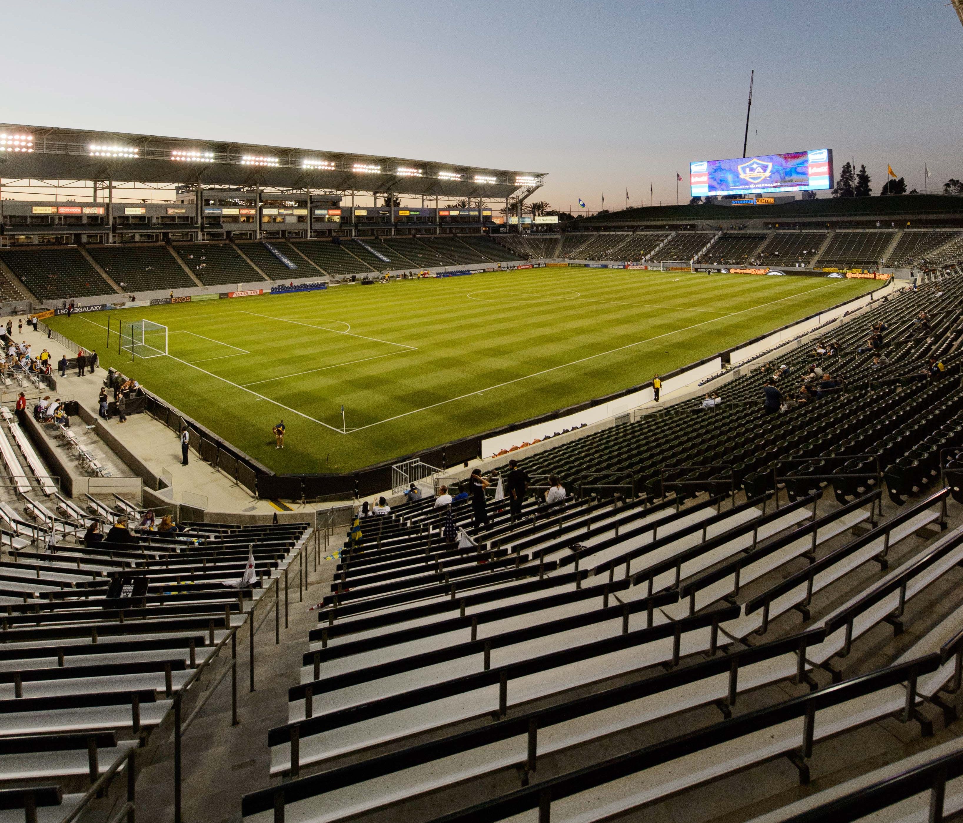A general view of the StubHub Center in Carson, Calif.