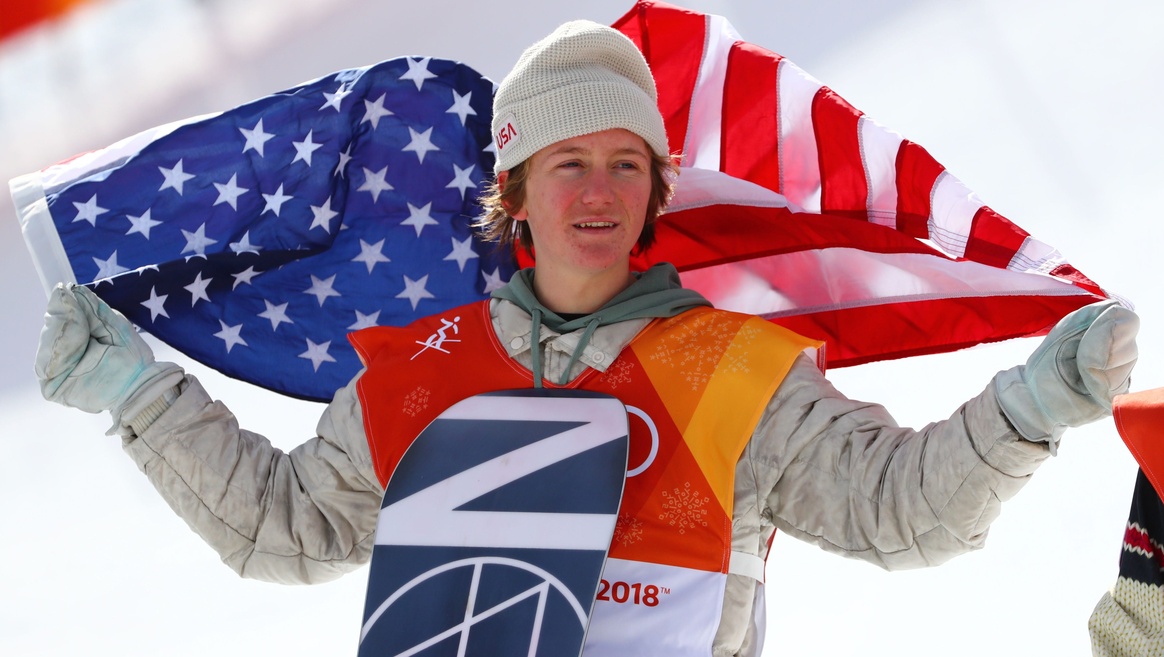 2018 Winter Olympics Red Gerard Olympic Men S First U S Gold
