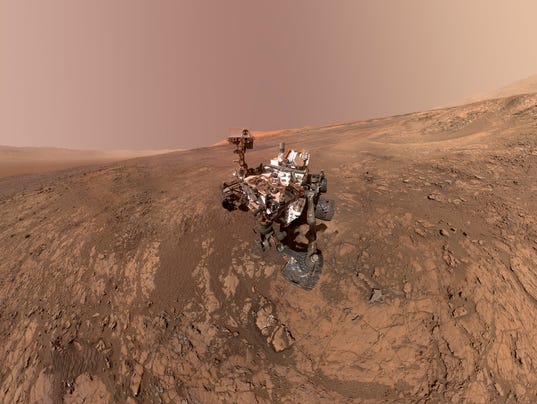 AP SPACE MARS ROVER SELFIES A XSP