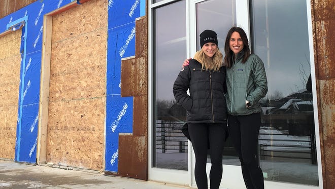 Sisters Liz Blasius, left, and Andrea O'Connor are opening DEFINE Body & Mind at the Wedge on Western, located at 69th and Western.