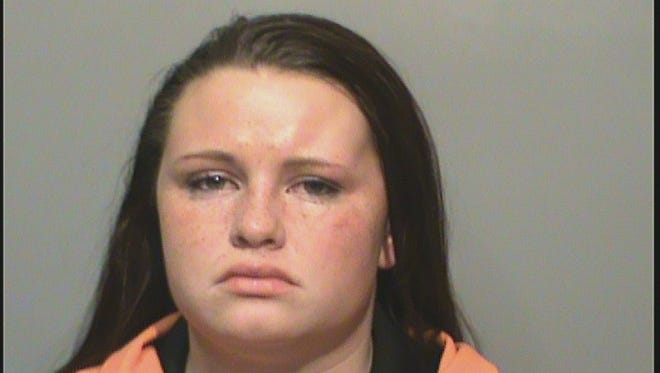 Kassidy Rebecca Hansen, 18, was arrested for simple assault and disorderly conduct at Hy-Vee, 4605 Fleur Drive, shortly after 7 p.m. Thursday.