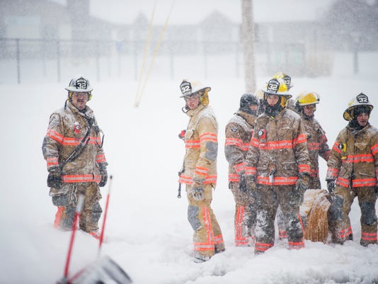 Cold war: Fighting fires in frigid weather