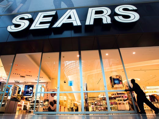 The Sears store at Eaton Centre in Toronto, Canado