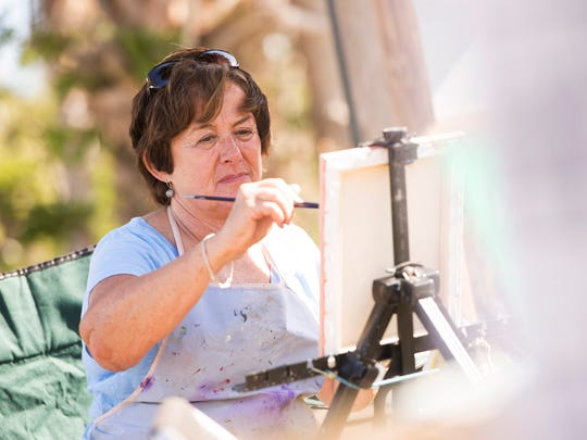 The sixth annual Plein Air Festival Quick Draw painting contest is Sunday at Flagler Park in Stuart.