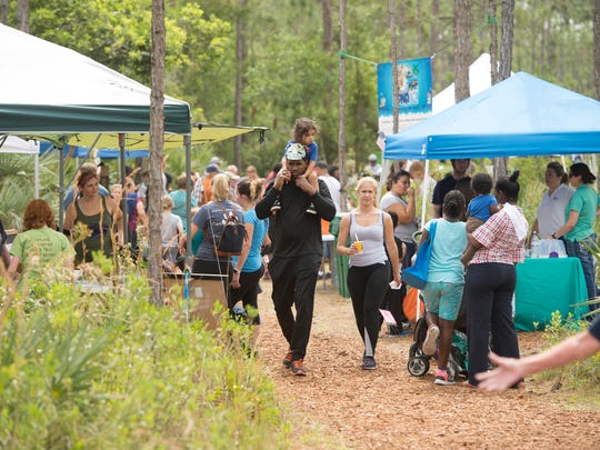 The 15th annual Earth Day Festival is 10 a.m. to 3 p.m. Saturday at Oxbow Eco-Center at 5400 N.E. St. James Drive in Port St. Lucie.