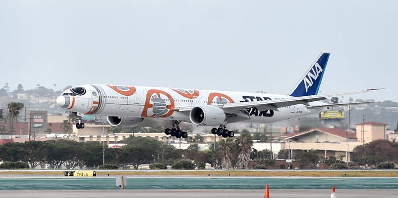 All Three Of Ana S Star Wars Jets Are Now Flying Paying Passengers