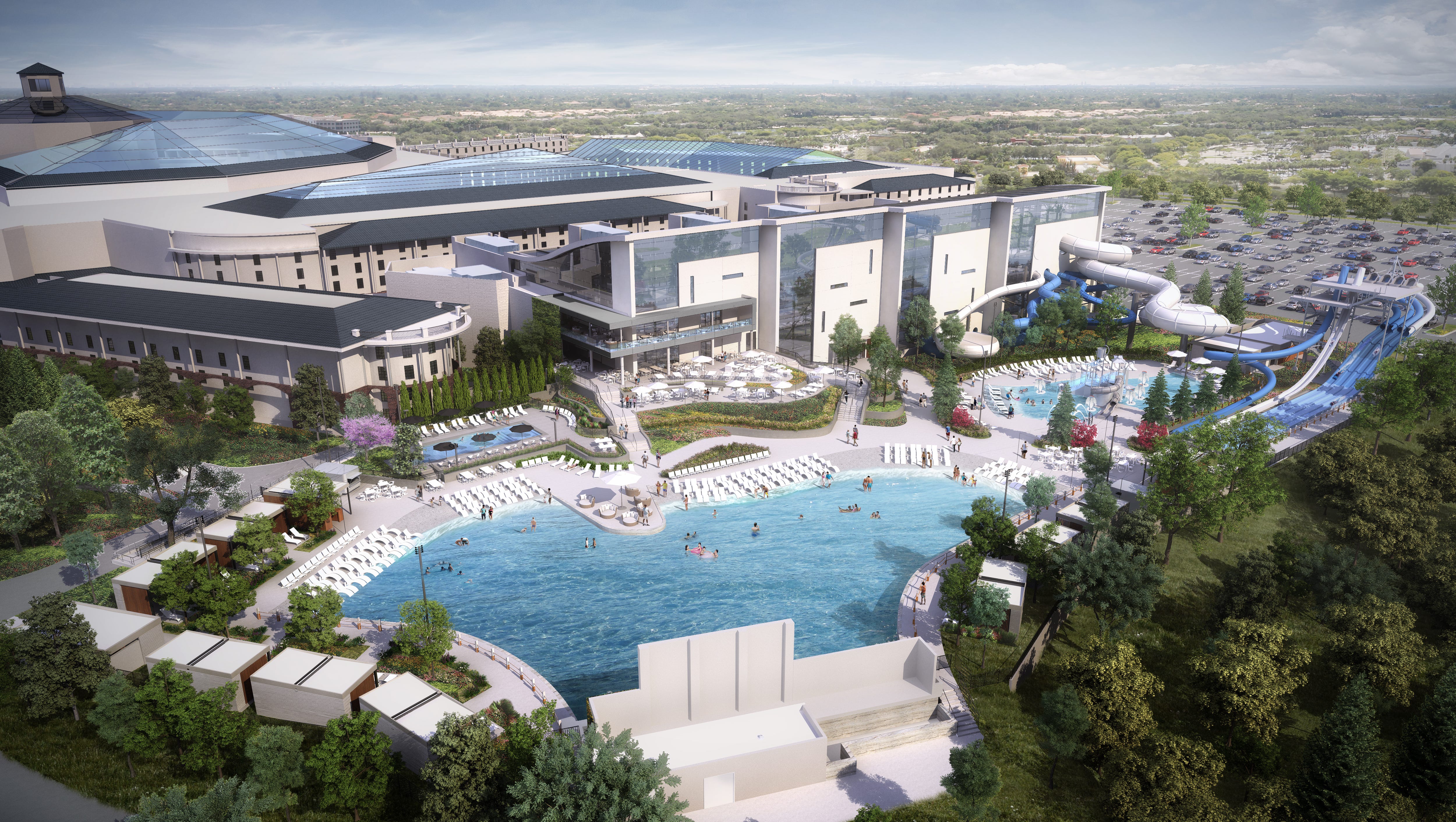 $90M Soundwaves Waterpark nears completion at Gaylord Opryland