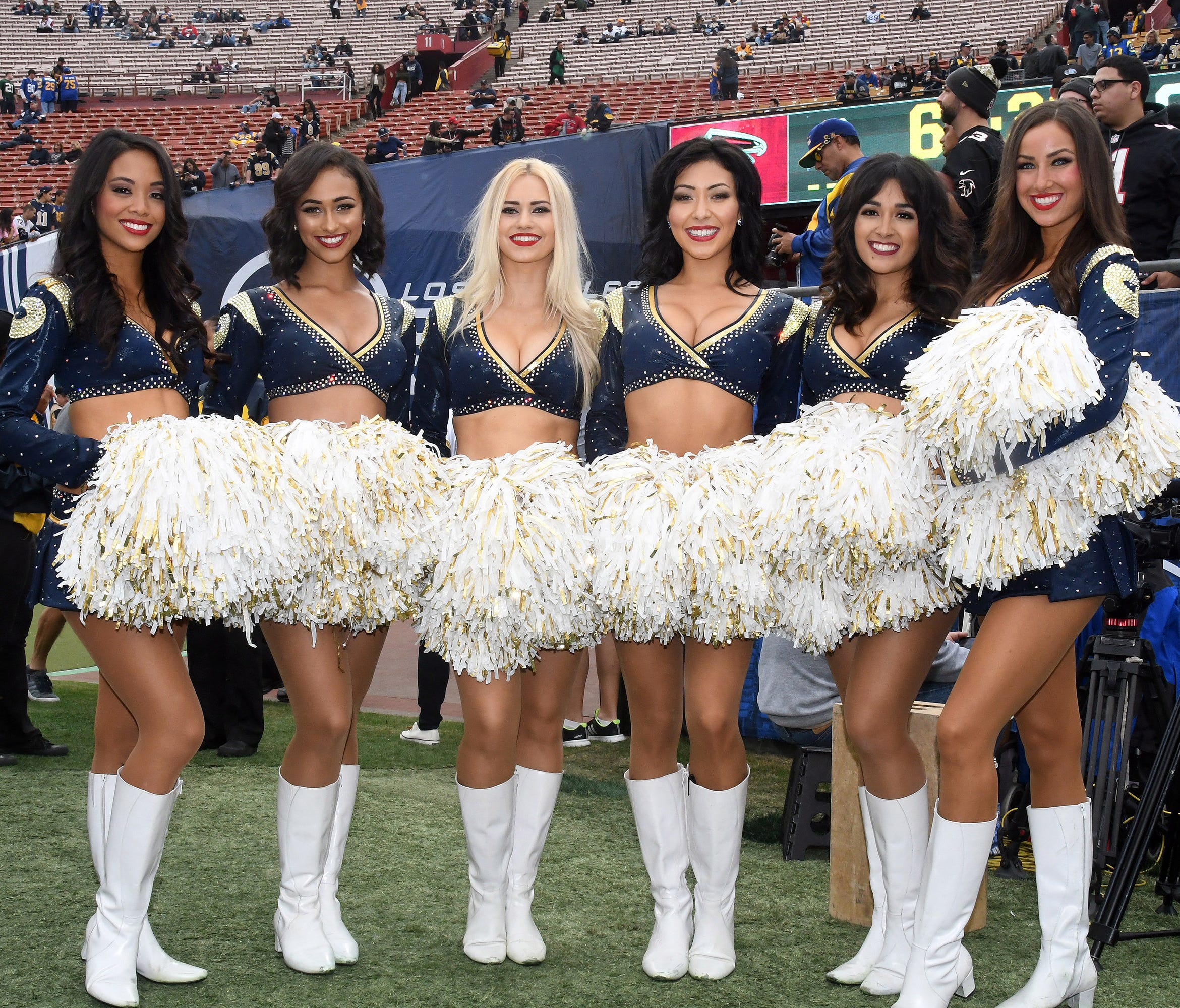 The Los Angeles Rams, like every other NFL team, had an all-female cheerleading squad in 2017. However, that won't be the case this season.