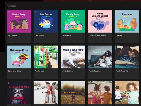 Spotify is the latest to gear towards kids