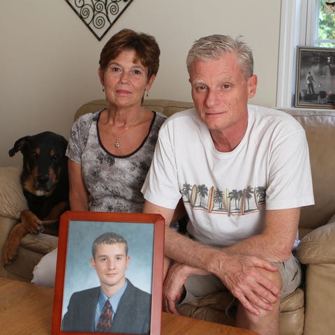 Susan and Steve Salomone talk about their son, Jus