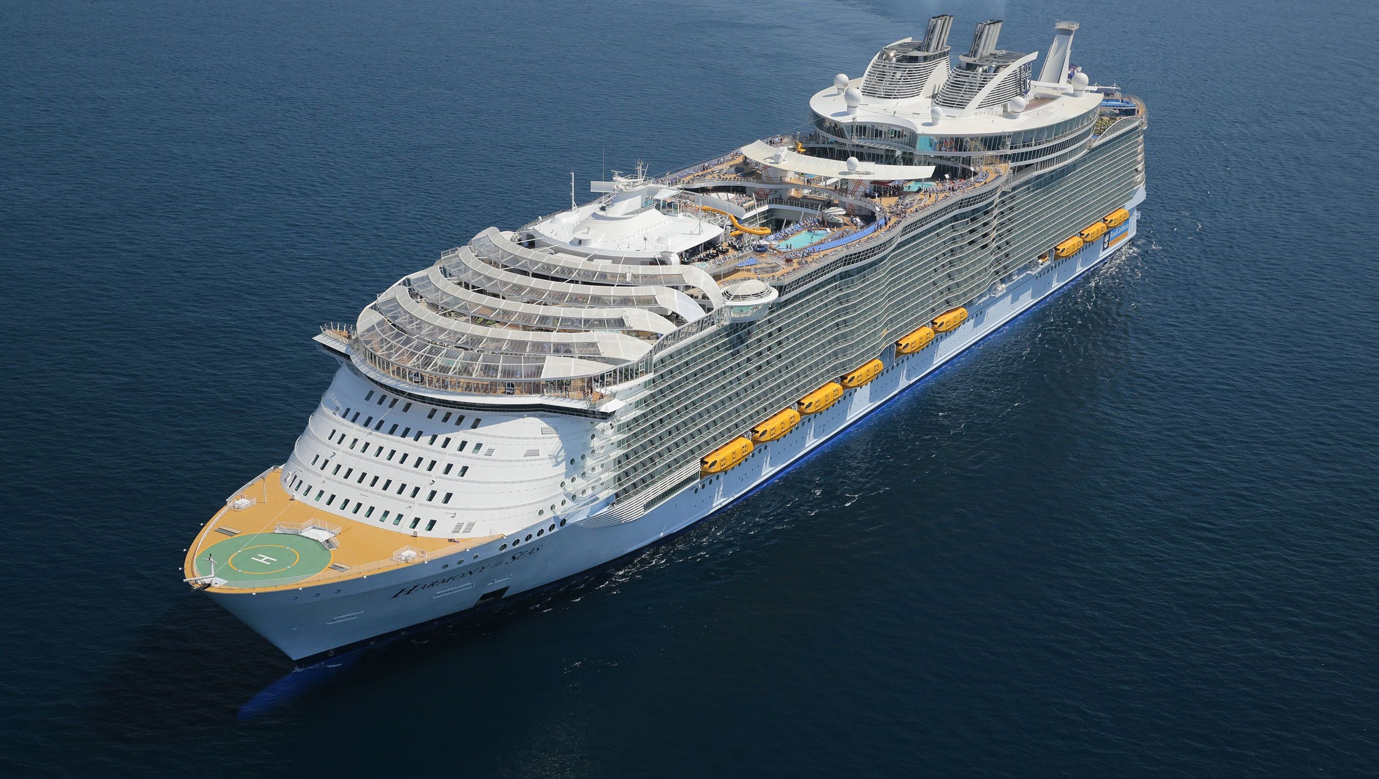 New Royal Caribbean Symphony of the Seas cruise ship will be the world New Royal Caribbean Symphony of the Seas cruise ship will be the world