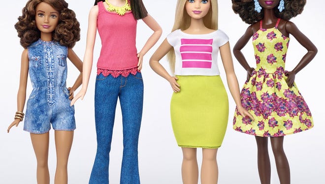 Mattel has added diversity to its line of Barbie dolls.