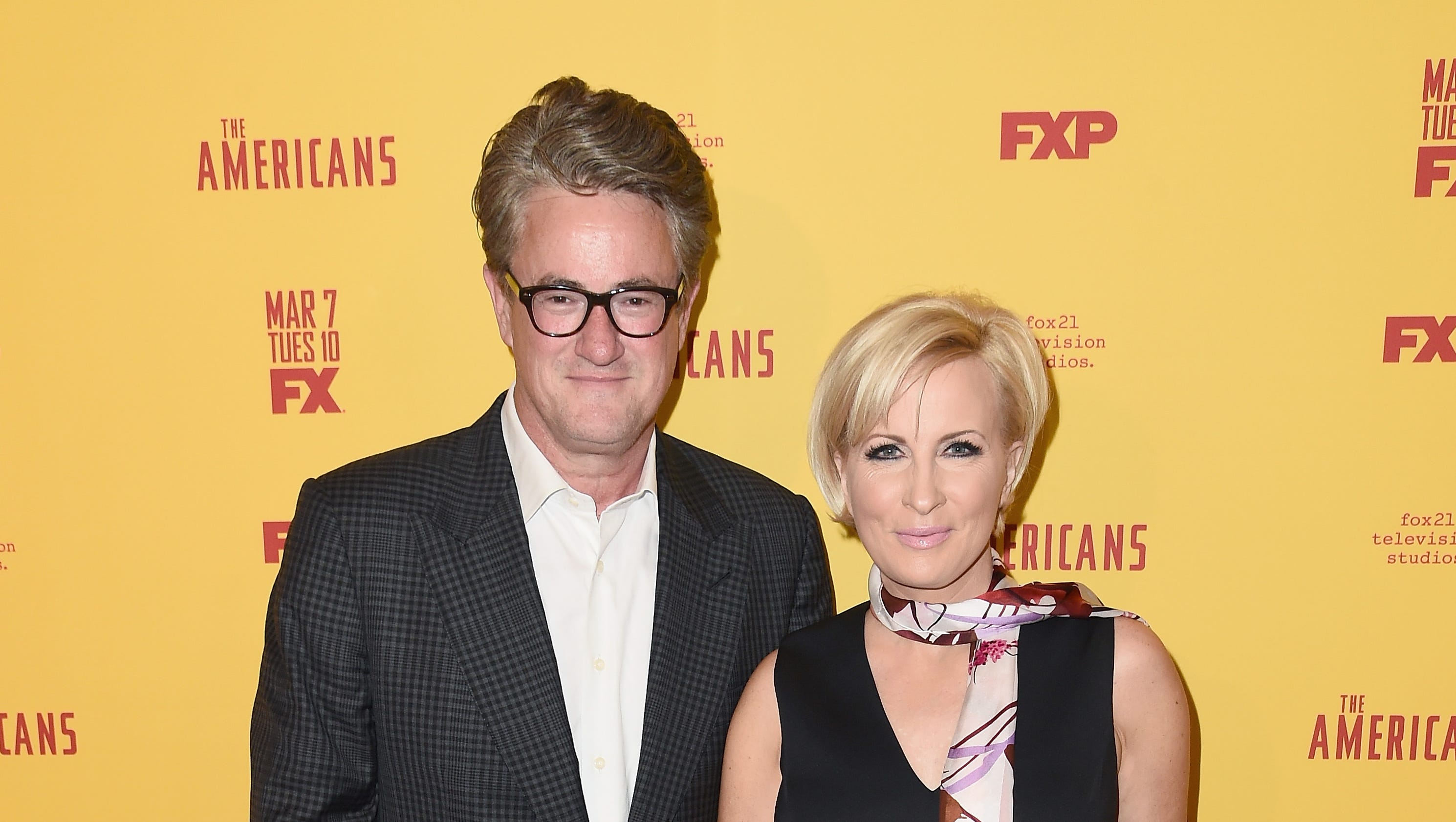 Joe Scarborough and Mika Brzezinski through the years