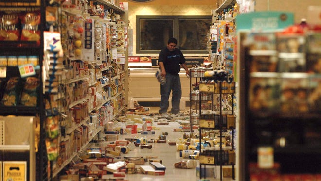 A 4.7 magnitude earthquake hit Reno, Nevada in April 2008.