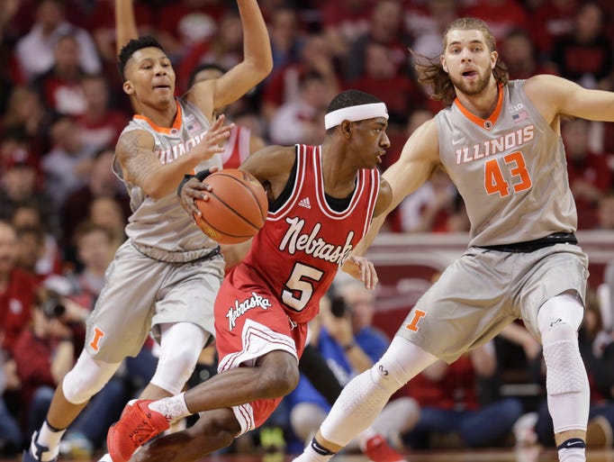 12. Nebraska (12-16, 6-10) — After winning two straight,