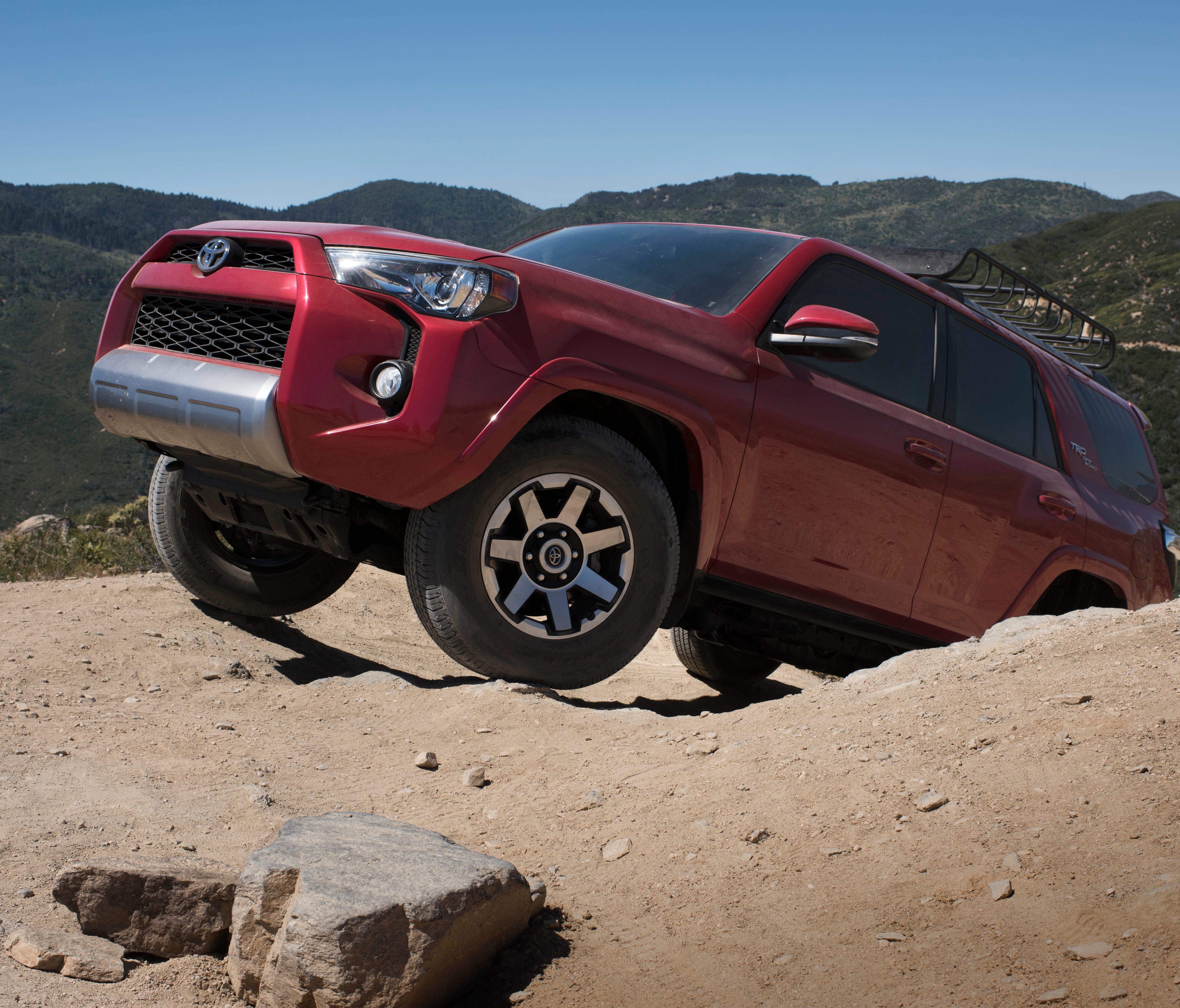Toyota's 4Runner TRD can take the toughest trails