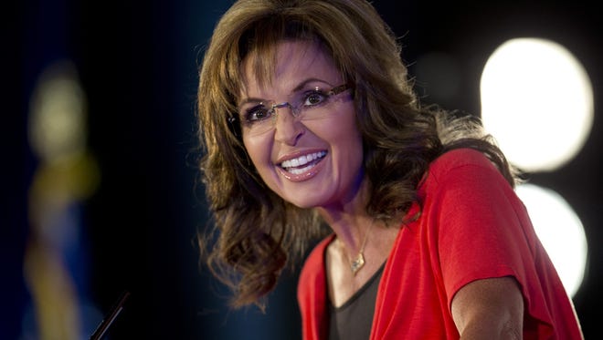 Carolyn Kaster, AP
FILE - In this June 15, 2013 file photo, Sarah Palin speaks during the Faith and Freedom Coalition Road to Majority 2013 conference in Washington. The Sportsman Channel said Monday, July 7, 2014, that PalinÃ­s series, Ã¬Amazing America,Ã® is being renewed for a second season that will start early next year. The former Republican vice presidential candidate profiles outdoor enthusiasts and craftsmen for the series. (AP Photo/Carolyn Kaster, File) ORG XMIT: NYET134