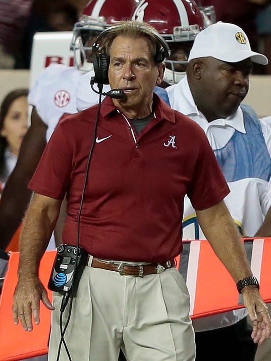Nick Saban says positive headlines about Alabama are 'rat ...