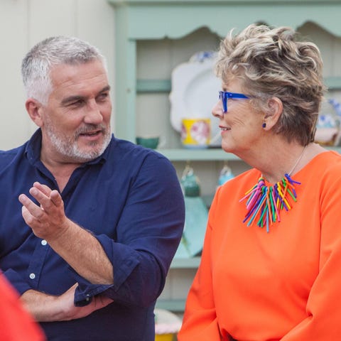 Paul Hollywood and Prue Leith on Netflix's "The Gr