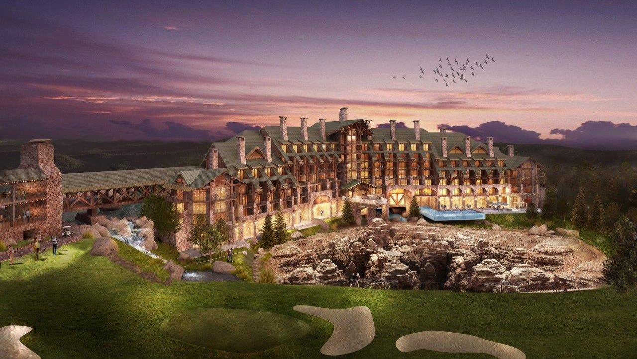 Bass Pro's Johnny Morris plans huge Top of the Rock Lodge at sinkhole site