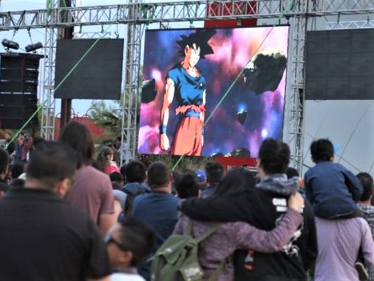 Dragon Ball Super Draws Huge Crowd At The X Monument In Juarez