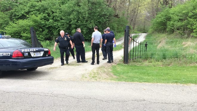 Richmond police and fire personnel responded to the 300 block of Gravel Pit Road on the report of a body in the woods Monday afternoon. The report was unfounded.