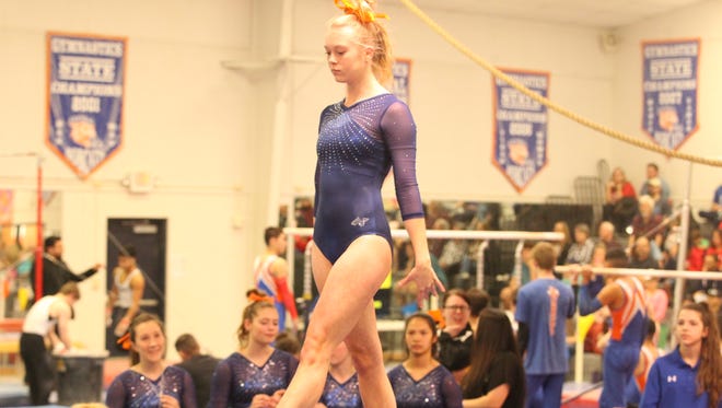 San Angelo Central High School senior Skyler McCowen finished second in the all-around competition Saturday and helped the Lady Cats win a 17th straight regional title in Odessa.