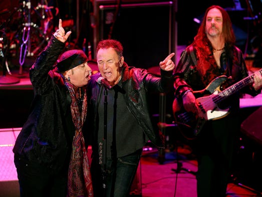 Image result for Bruce Springsteen Induct Steven Van Zandt Into New Jersey Hall of Fame