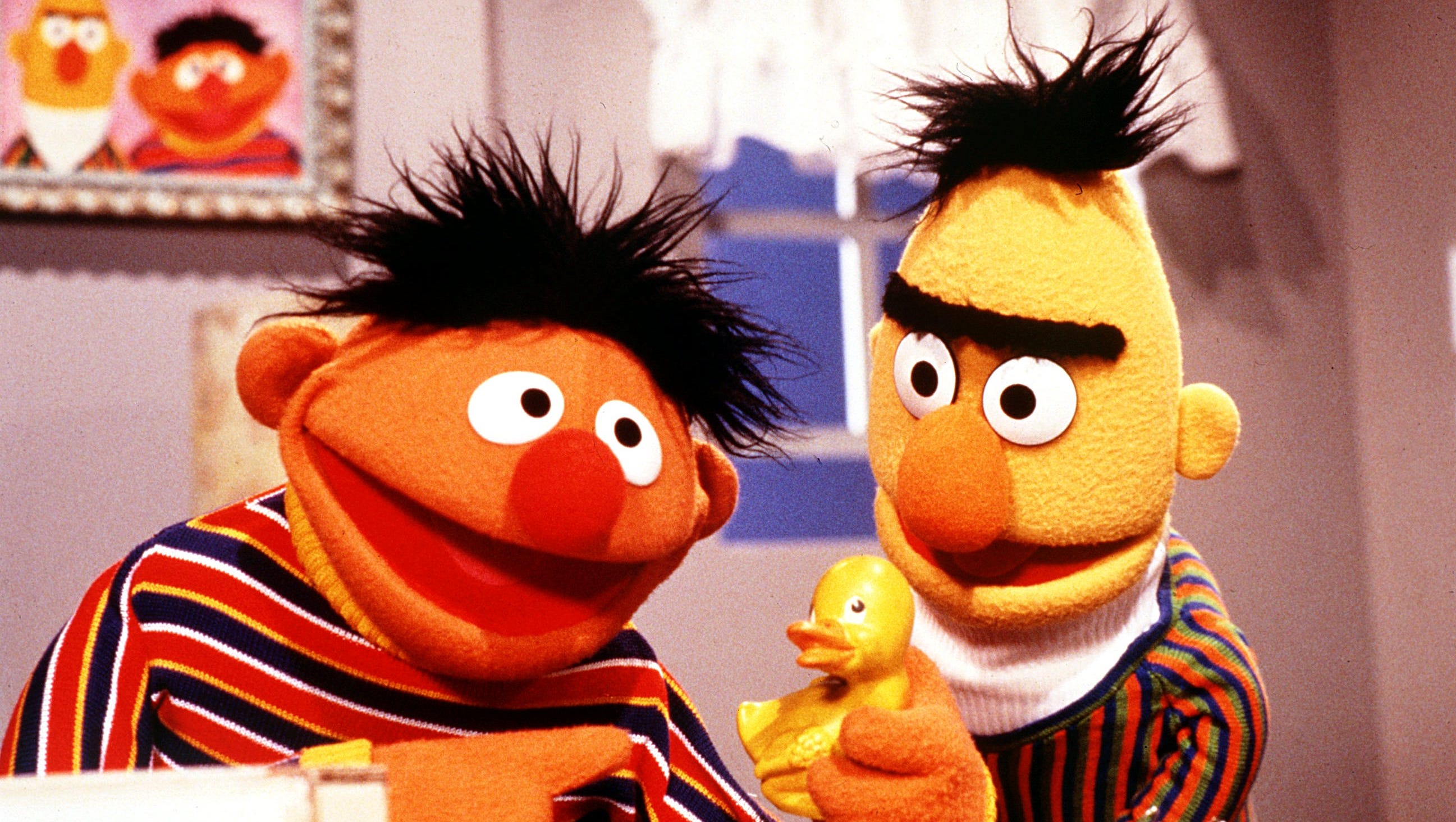 "Sesame Street" says Bert and Ernie, the the odd-couple roo...