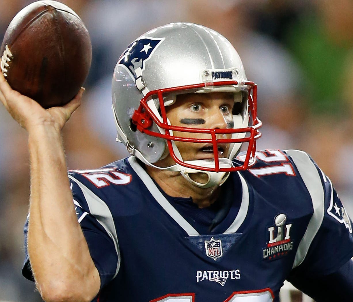 Quarterback Tom Brady and the Patriots are coming off a loss to the Chiefs in Week 1.