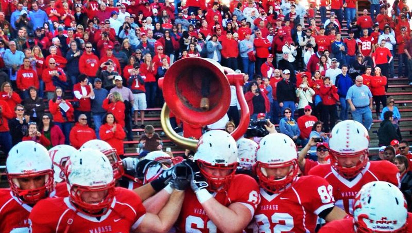 Wabash goes for 5th straight victory over DePauw in game for Monon Bell