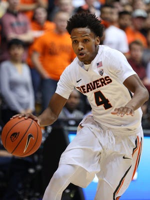 Oregon State freshman guard Derrick Bruce scored a season-high 11 points in the Beavers' last game, an 83-71 loss at Cal.