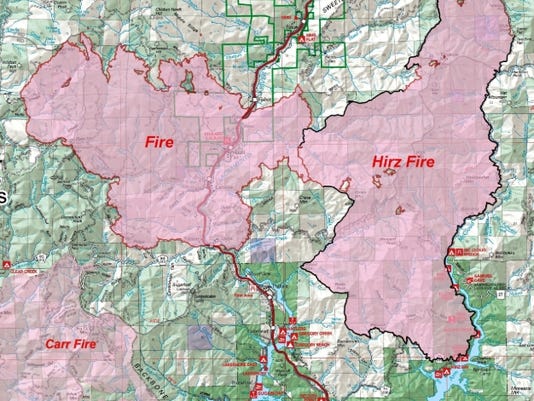 wildfire update i 5 still closed while delta fire burns into hirz fire